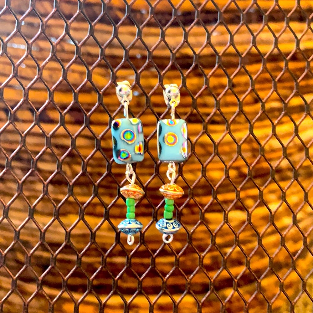 Czech Colorful Earrings